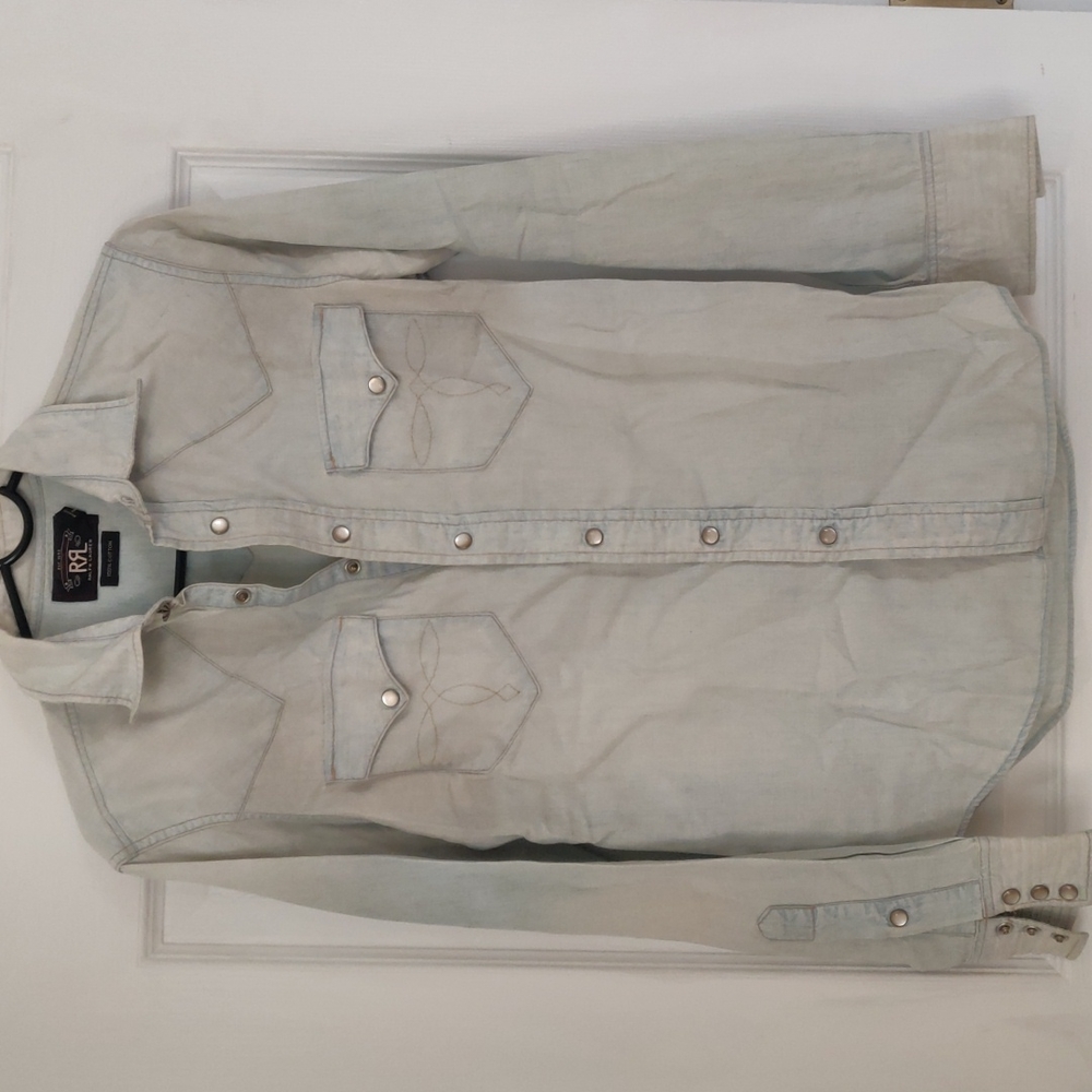 RRL Denim Shirt size 2